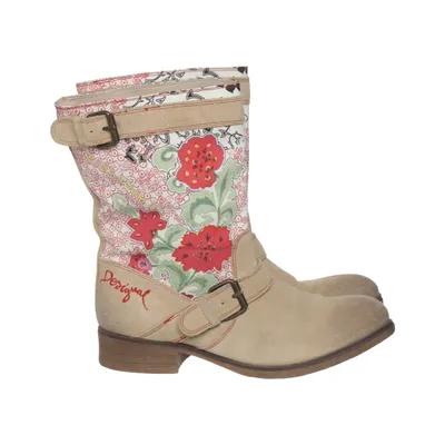 Boots (Beige, Flerfärgad) från Desigual