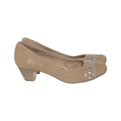 Pumper (Beige) fra Marco Tozzi Læder