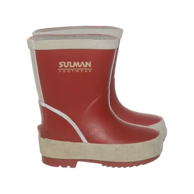 Bottes en caoutchouc (Rouge) de Sulman