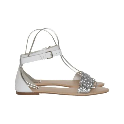 Sandalen (Zilver, Wit) van An Other A Leer