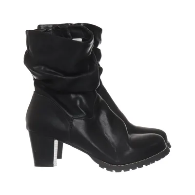 Bottes à talons (Noir) de Cityline Cuir