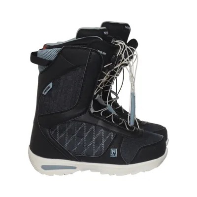 Snowboard boots (Black, Gray, Blue) from Nitro