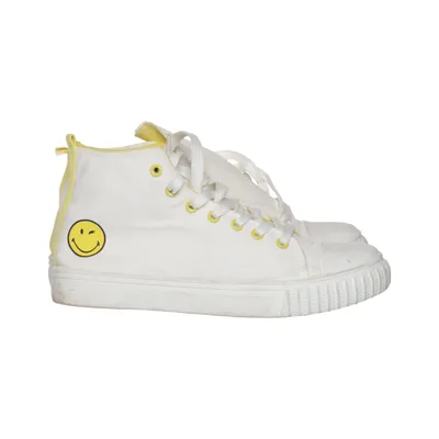 Canvas schoenen (Wit, Geel) van Smiley World