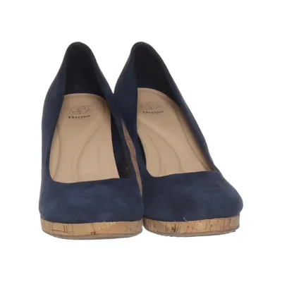 Chaussure compensées (Annibel) de Dune Daim