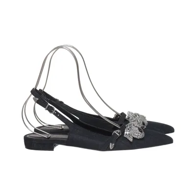 Ballerinas (Blau) von Dante 6 Leder