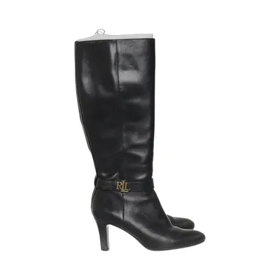 Stiefel (Schwarz) von Lauren Ralph Lauren Leder