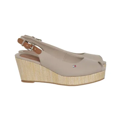 Sleehakken (Iconic Elba Sling Back Wedge) van Tommy Hilfiger