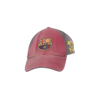 Baseballkeps (Röd, Grå, Flerfärgad) från FC Barcelona Bomull