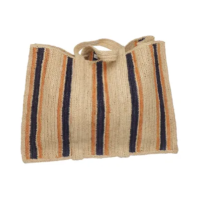Strandväska (Beige, Blå, Orange) från Soeur