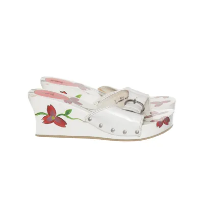 Clogs (White, Multicolored) from Steve Madden
