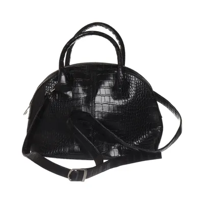 Handbag (Black) from Paulmark Cotton, Polyester, Polyurethane