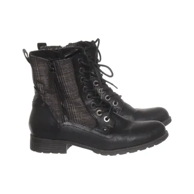 Laced boots (Black, Gray) from Puccetti