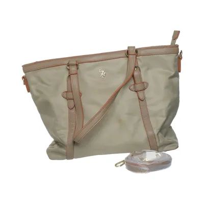 Handtas (Beige) van U.S. Polo Assn. Polyamide, Polyurethaan