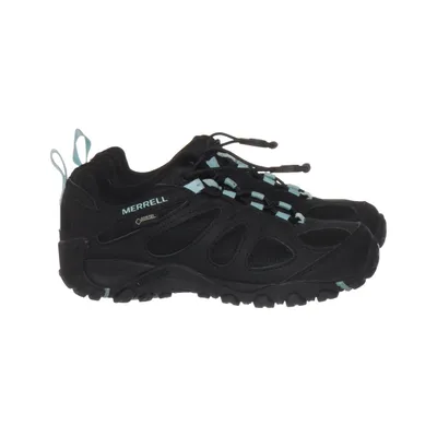 Hiking shoes (Black, Turquoise) from Merrell Leather