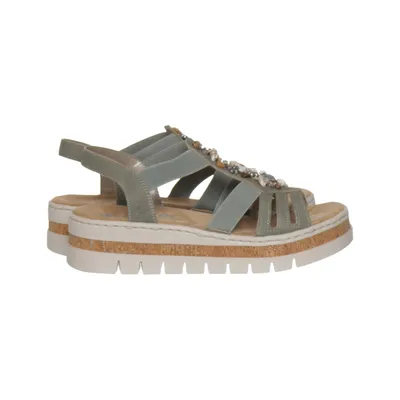 Sandals (Green) from Rieker Antistress