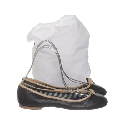 Ballerinasko (Sort) fra Missoni Læder