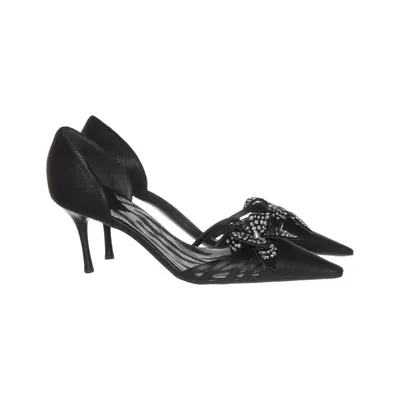 Escarpins (Noir) de Cerruti Cuir