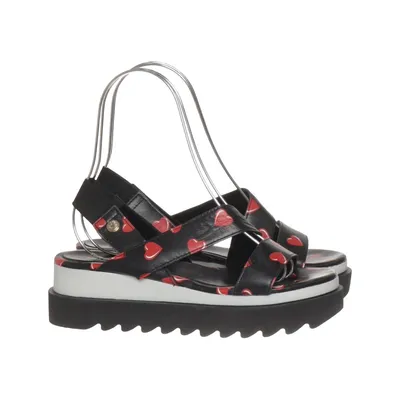 Sandaler (Sort, Rød) fra Love Moschino