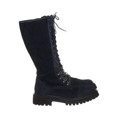 Veterlaarzen (Blauw) van Alba Moda