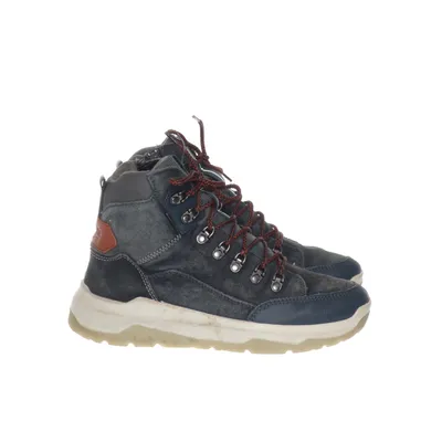 Laced boots (Gray, Blue) from Superfit Leather
