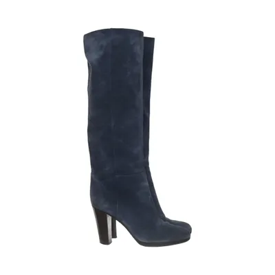 Boots (Blue) from Sergio Rossi Leather