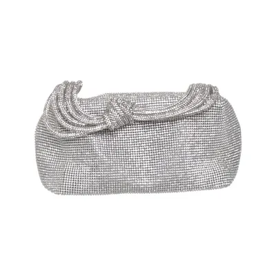 Clutch bag (Silver) from Cult Gaia