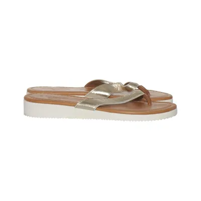 Flip-flops (Brown, Gold) from Debbie