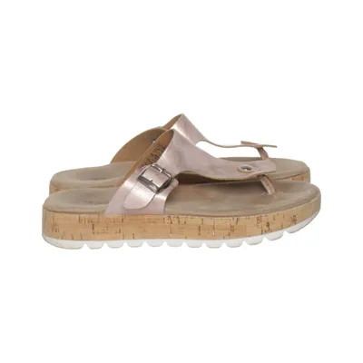 Tongs (Rose) de Tamaris Cuir