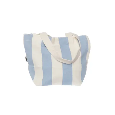 Canvas bag (Blue, White) from Flying Tiger