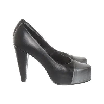 Klackskor (Svart, Silverfärgad) från WHYRED Skinn