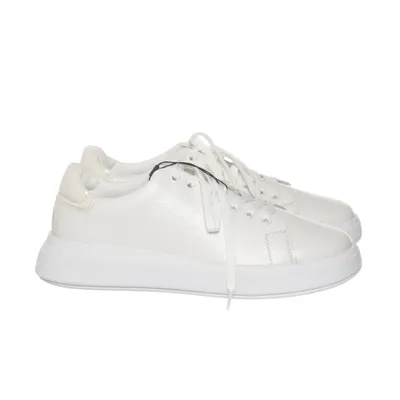 Sneakers (Wit) van Calvin Klein Leer