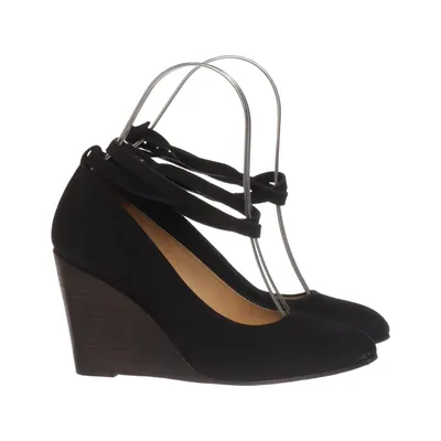 Keilschuhe (Schwarz) von WHYRED Leder