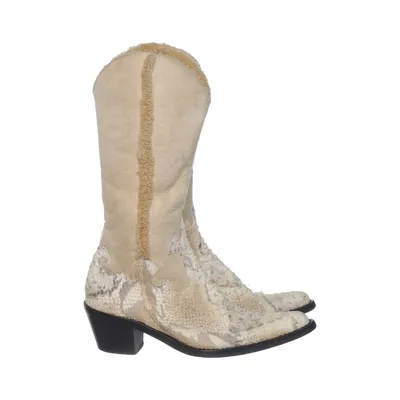 Bottes de cow-boy (Beige, Multicolore) de Fiorini