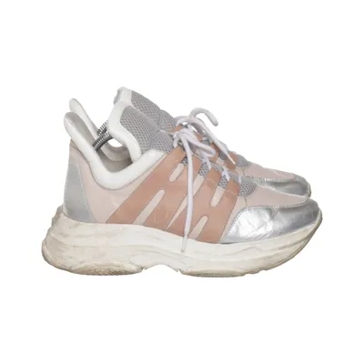 Sneakers (Rosa, Silverfärgad, Vit) från Henry Kole