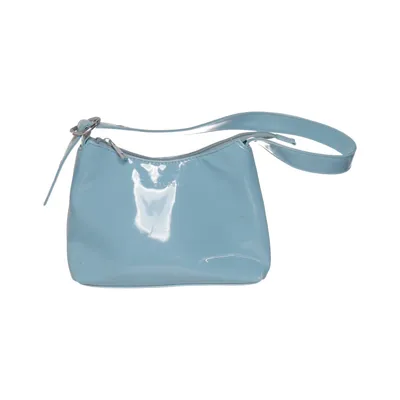 Handbag (Blue) from Silfen Polyester, Polyurethane