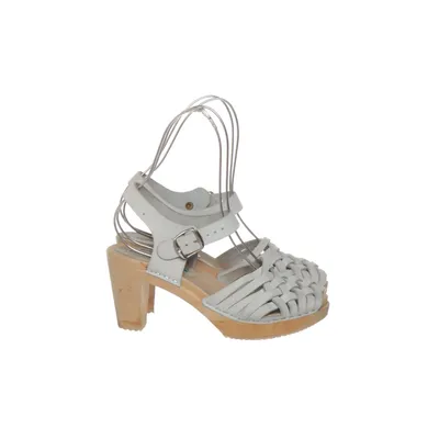 Clogs (Gray) from Moheda Leather