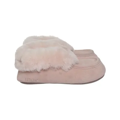 Slippers (Pink) from Axelda Leather, Wool