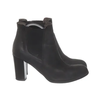 Heeled boots (Black) from Pedag International Leather Leather