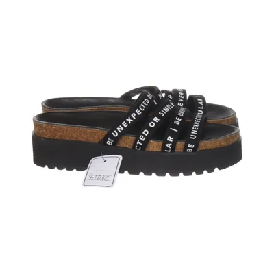 Sandalen (Zwart) van 10DAYS Leer