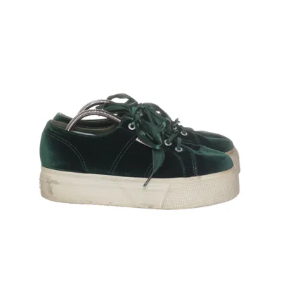 Tygskor (Grön) från Superga