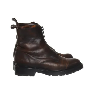 Bottines (Front Zip) de Frye Cuir