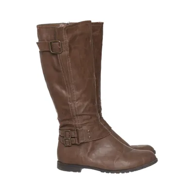 Boots (Brown) Faux leather