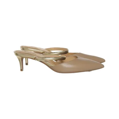 Muiltjes (Beige, Goud) van Michael Kors Polyurethaan