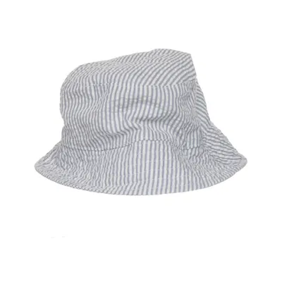 Bucket hat (Blauw, Wit) van H&M Katoen, Polyester