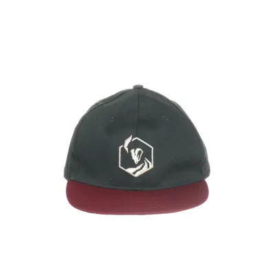 Cap (Green, Red) Recycled cotton, Recycled polyester