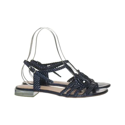 Sandals (Blue) from Zinda Leather