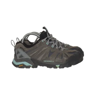 Hiking shoes (Gray, Black) from Merrell Leather