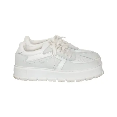 Baskets (Blanc) de Copenhagen Studios Cuir