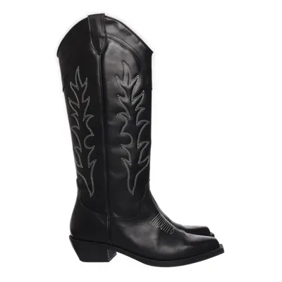 Cowboy boots (Black) from Ivylee Leather