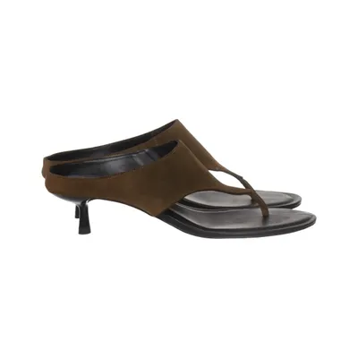 Sandaletten (Wide Strap Leather Heels) van NA-KD Polyurethaan